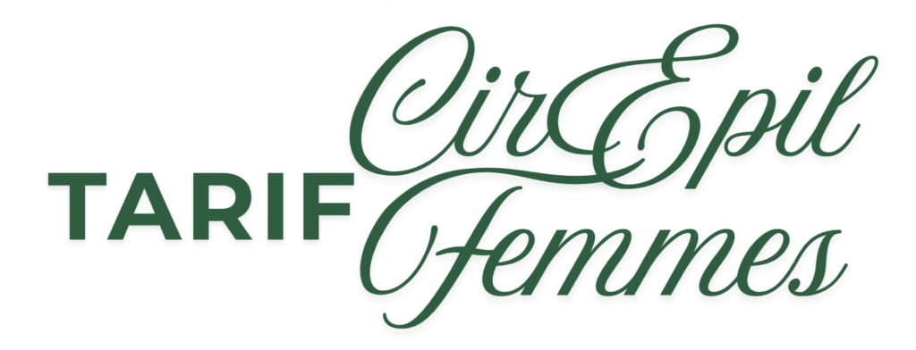 Tarif Epilation à la cire pour femmes